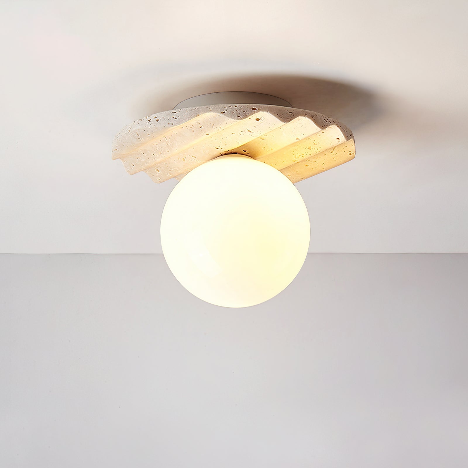 WINTHROP ROUNDED GLASS CEILING LANTERN