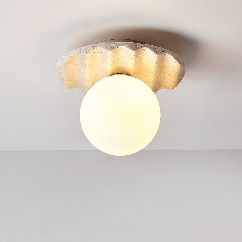 WINTHROP ROUNDED GLASS CEILING LANTERN