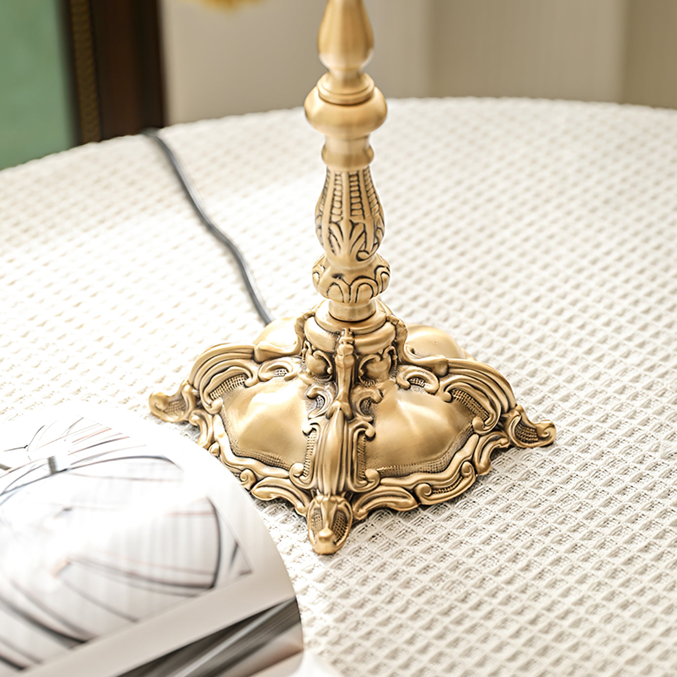 BRAMBLEFORD ANTIQUE BRASS ILLUMINATOR