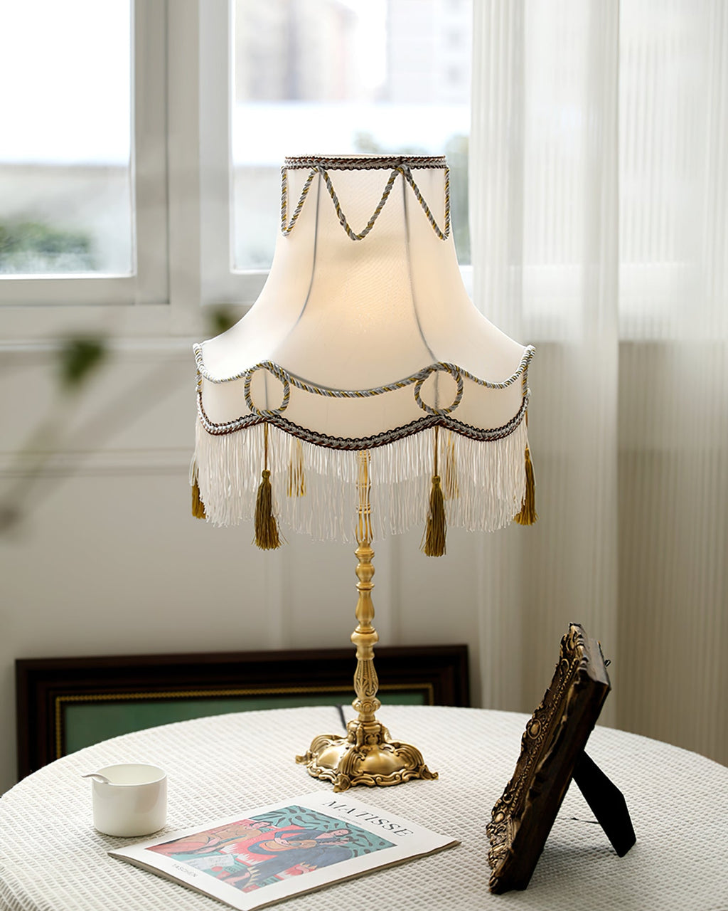 BRAMBLEFORD ANTIQUE BRASS ILLUMINATOR