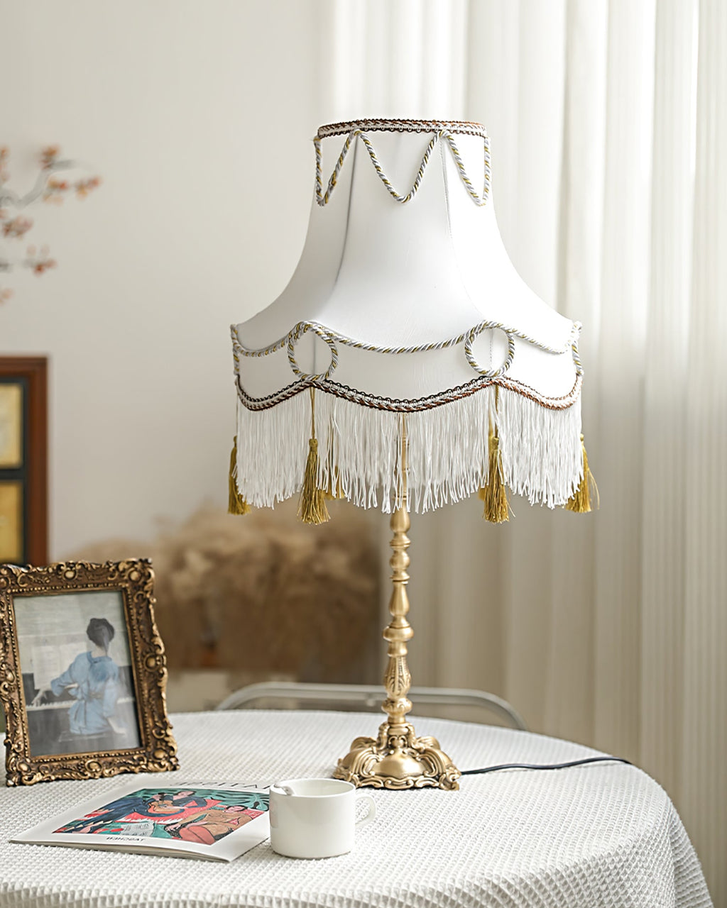 BRAMBLEFORD ANTIQUE BRASS ILLUMINATOR