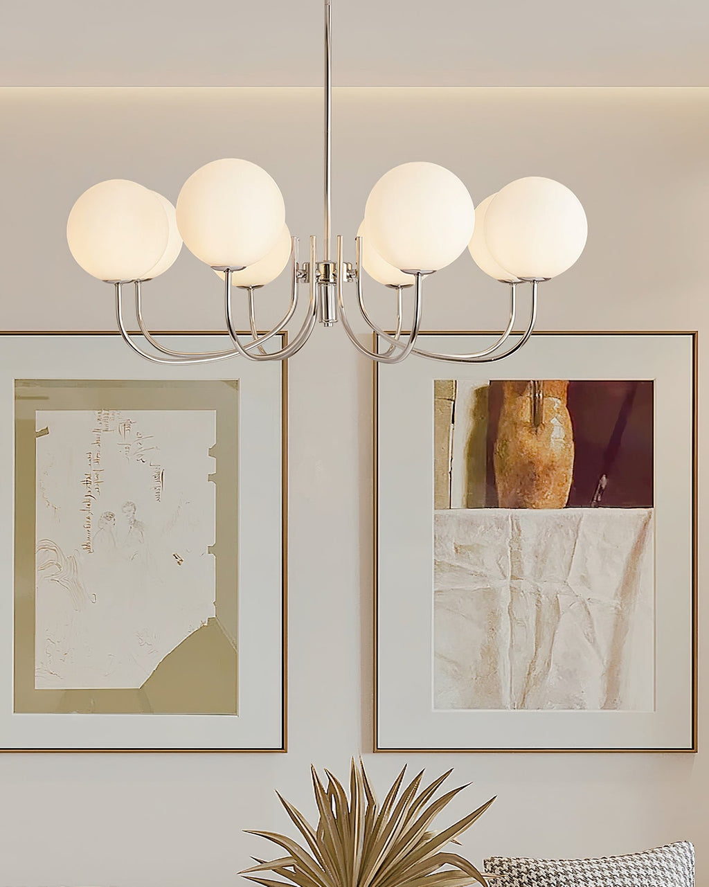 RAVENWOOD CRYSTAL TEARDROP CHANDELIER