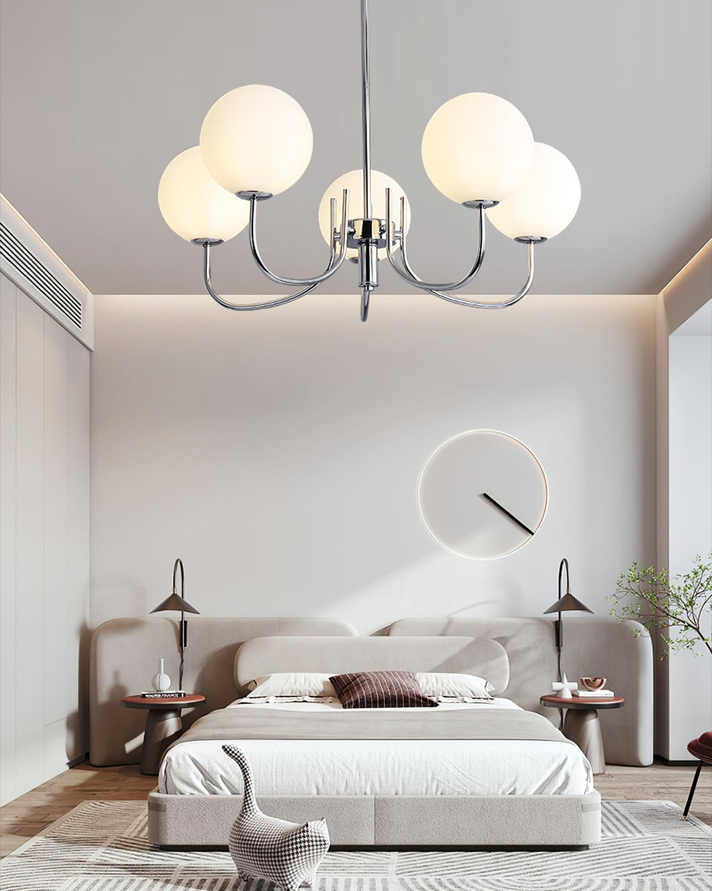 RAVENWOOD CRYSTAL TEARDROP CHANDELIER