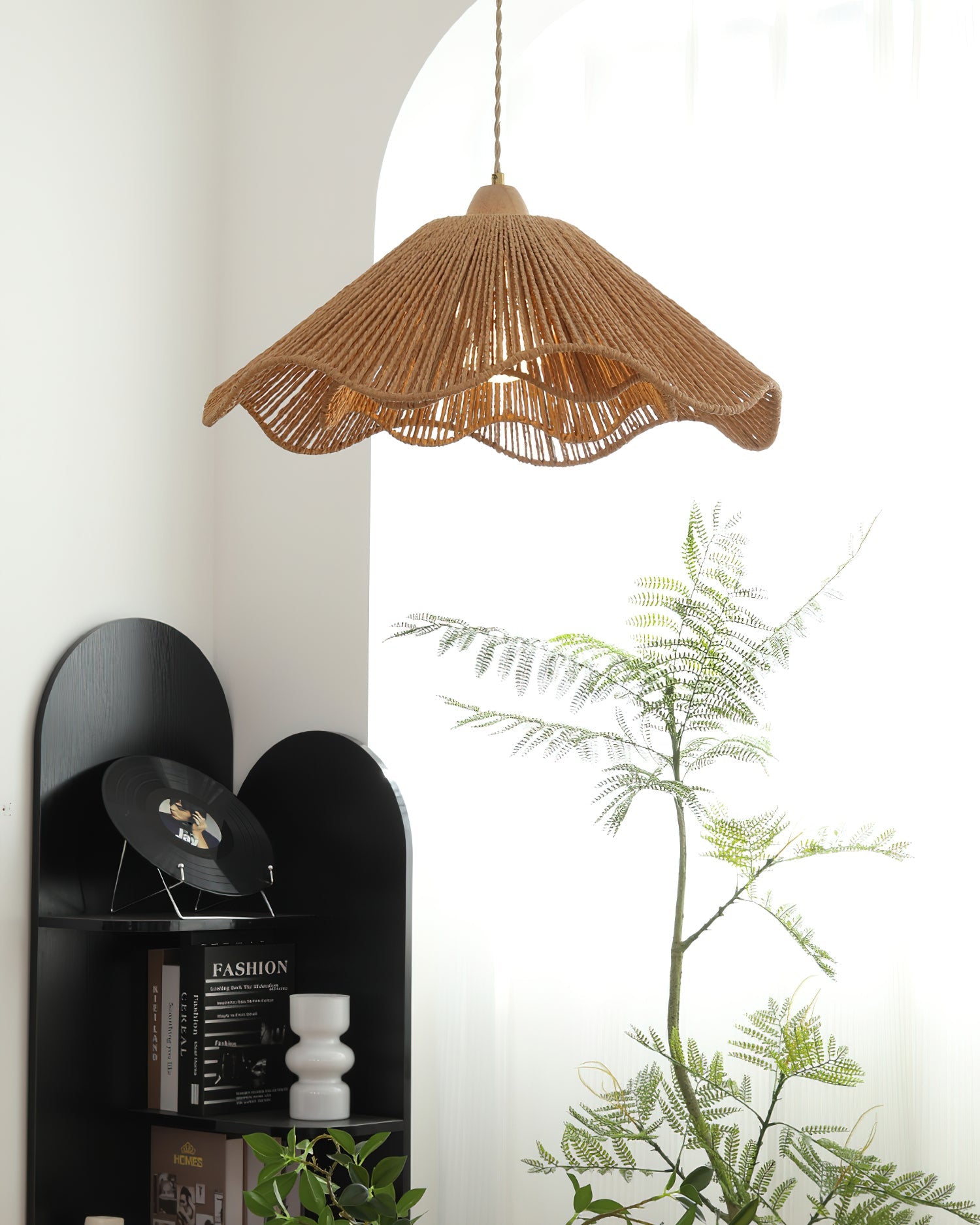 RAVENHALL ARTISANAL GLASS HANGING LANTERN
