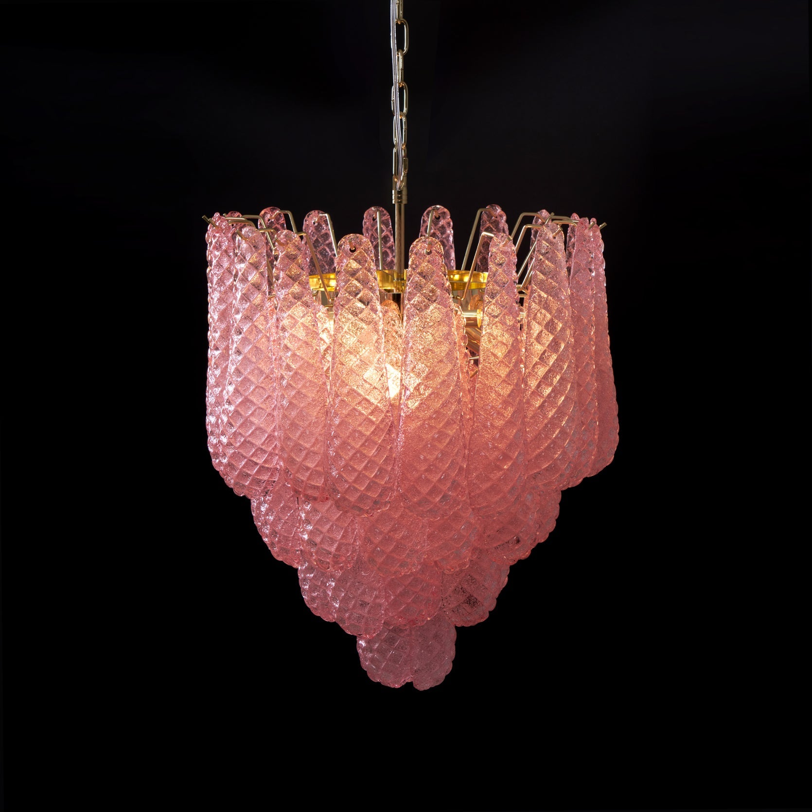 FLORENCE ROSE QUARTZ DRIP LIGHT