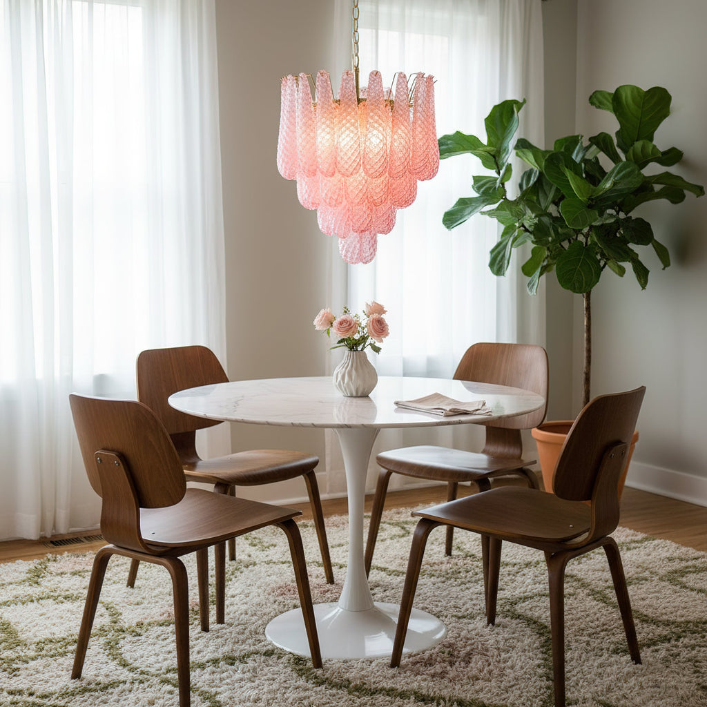 FLORENCE ROSE QUARTZ DRIP LIGHT