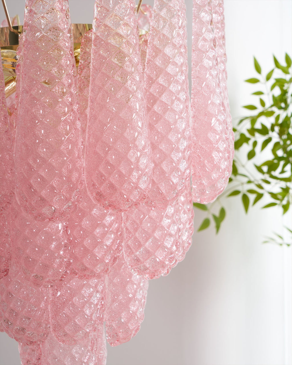FLORENCE ROSE QUARTZ DRIP LIGHT