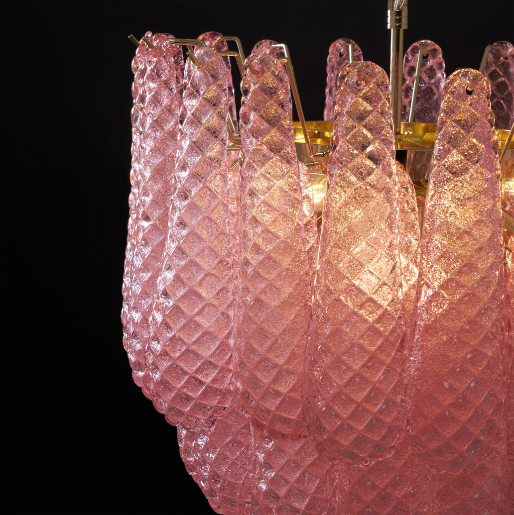 FLORENCE ROSE QUARTZ DRIP LIGHT