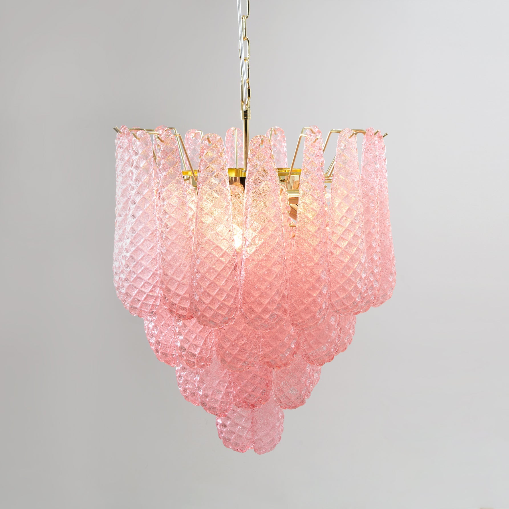 FLORENCE ROSE QUARTZ DRIP LIGHT