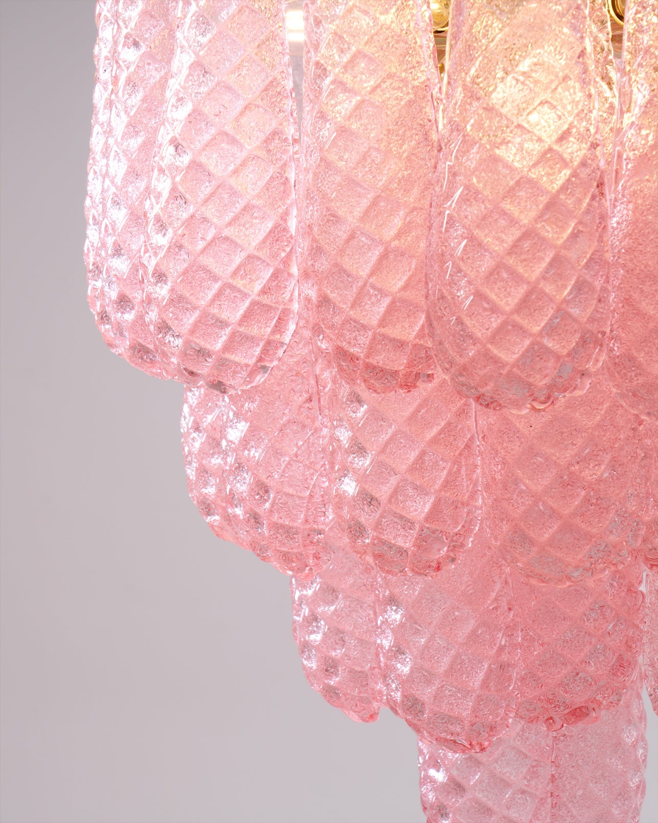 FLORENCE ROSE QUARTZ DRIP LIGHT