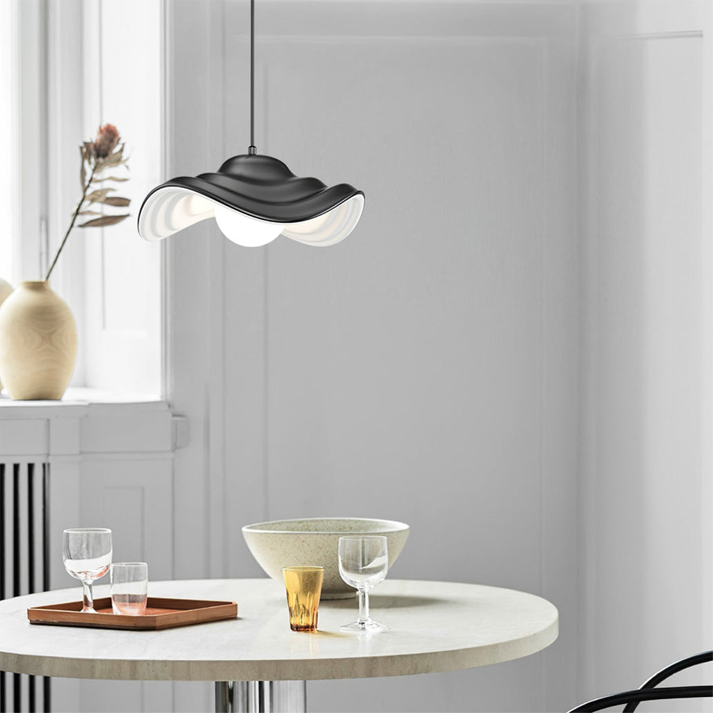 CARLETON CRYSTAL DROPLET HANGING LAMP
