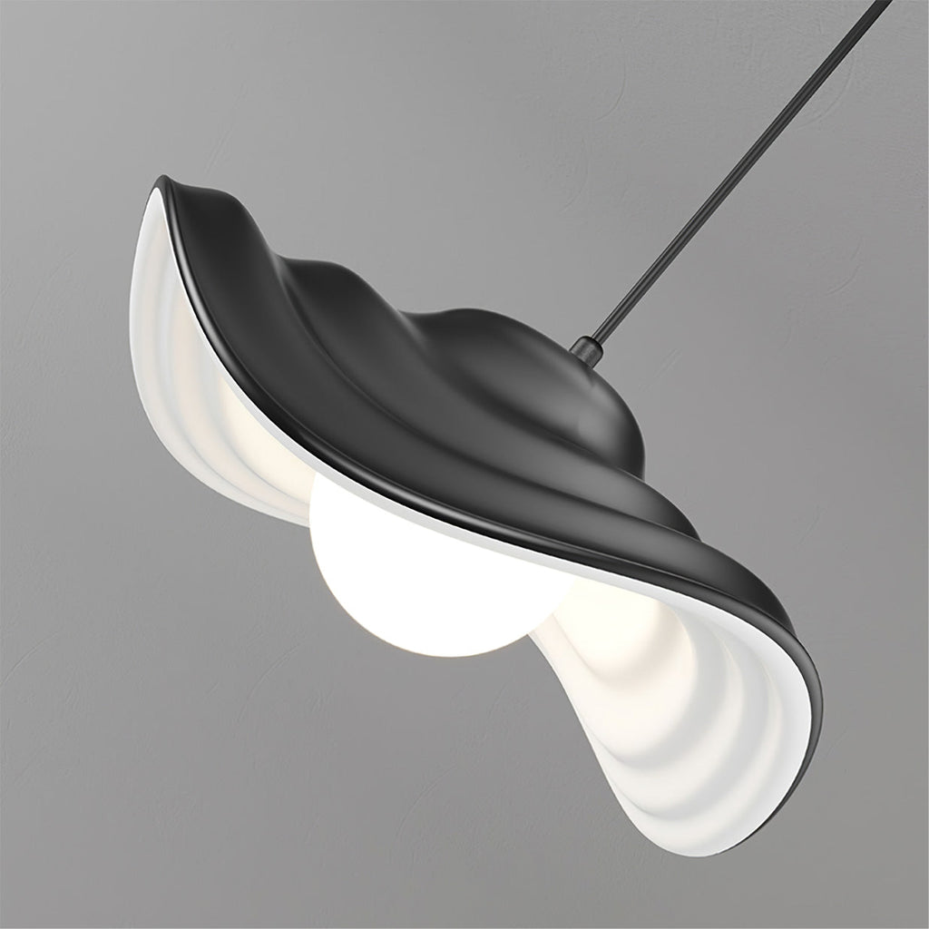CARLETON CRYSTAL DROPLET HANGING LAMP