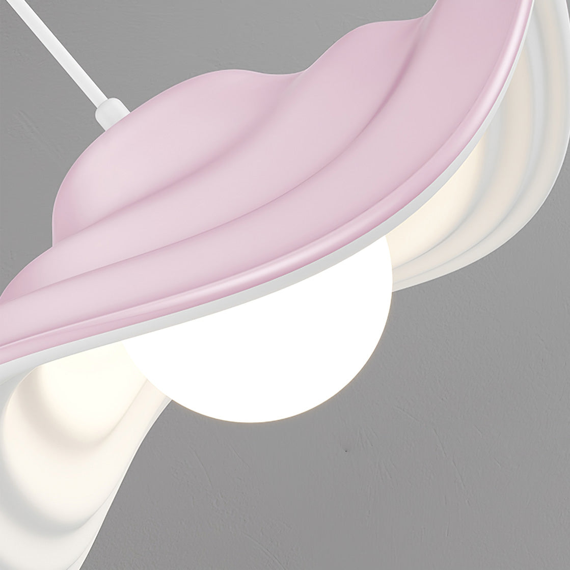 CARLETON CRYSTAL DROPLET HANGING LAMP