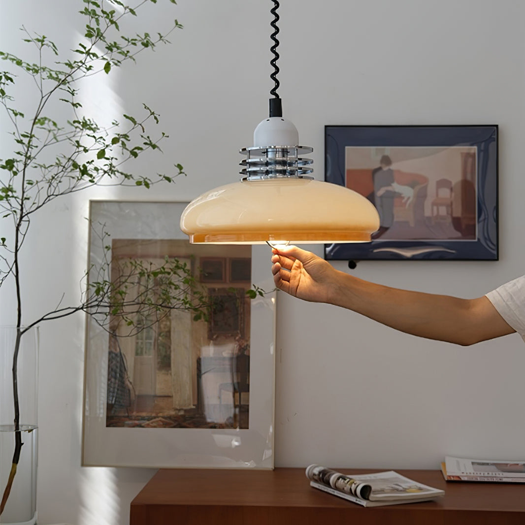 RAVENHALL GLASS TEARDROP HANGING LIGHT
