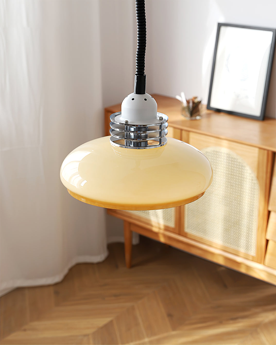 RAVENHALL GLASS TEARDROP HANGING LIGHT