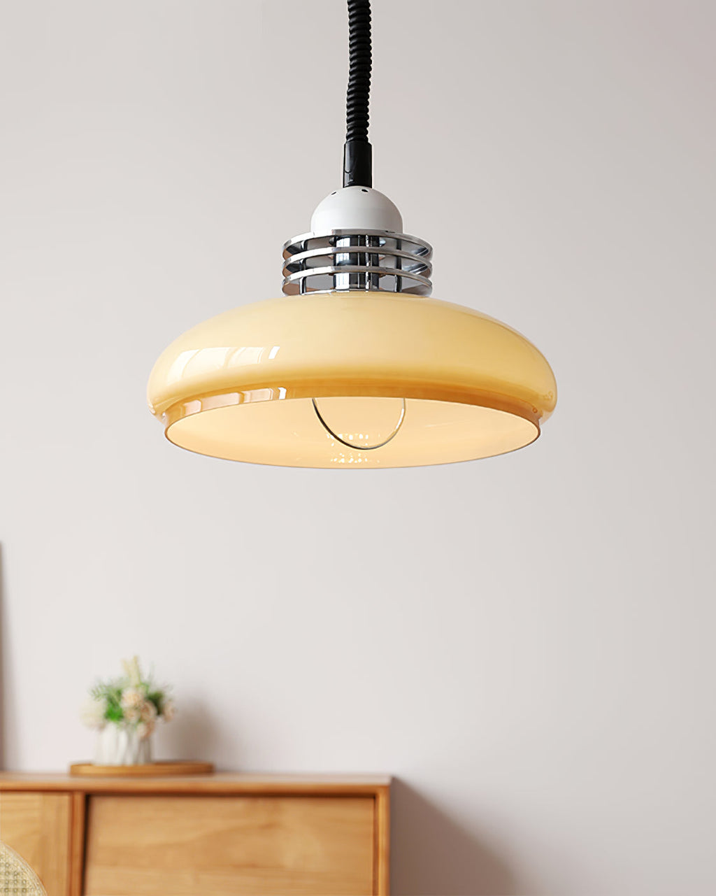 RAVENHALL GLASS TEARDROP HANGING LIGHT