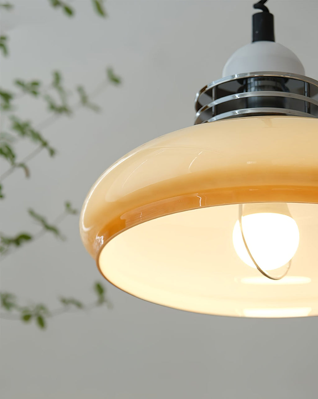 RAVENHALL GLASS TEARDROP HANGING LIGHT