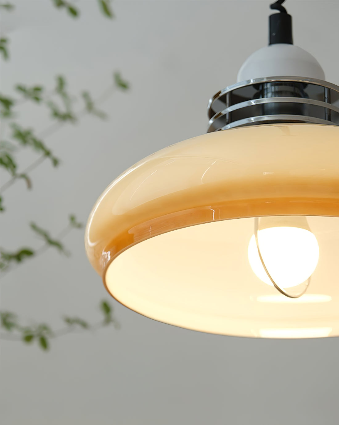 RAVENHALL GLASS TEARDROP HANGING LIGHT
