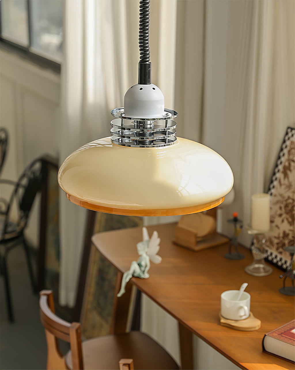 RAVENHALL GLASS TEARDROP HANGING LIGHT