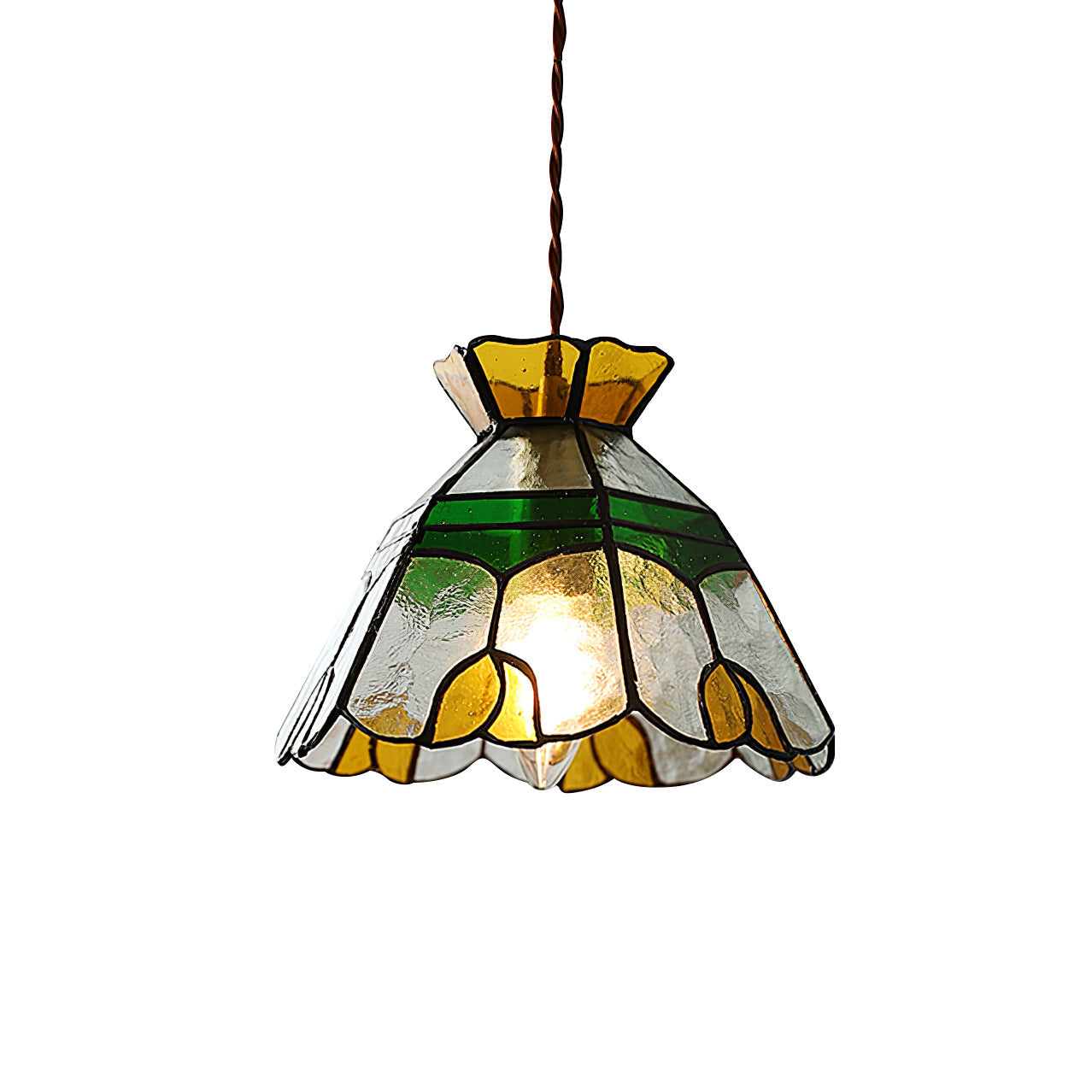 WINTHORPE CRYSTAL DRUM PENDANT
