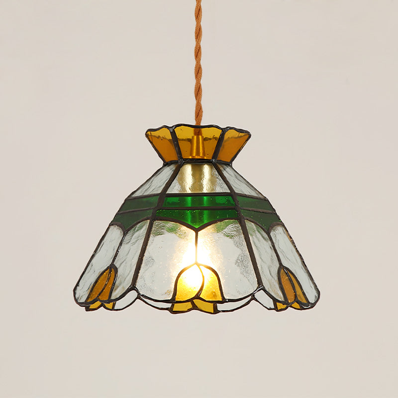 WINTHORPE CRYSTAL DRUM PENDANT