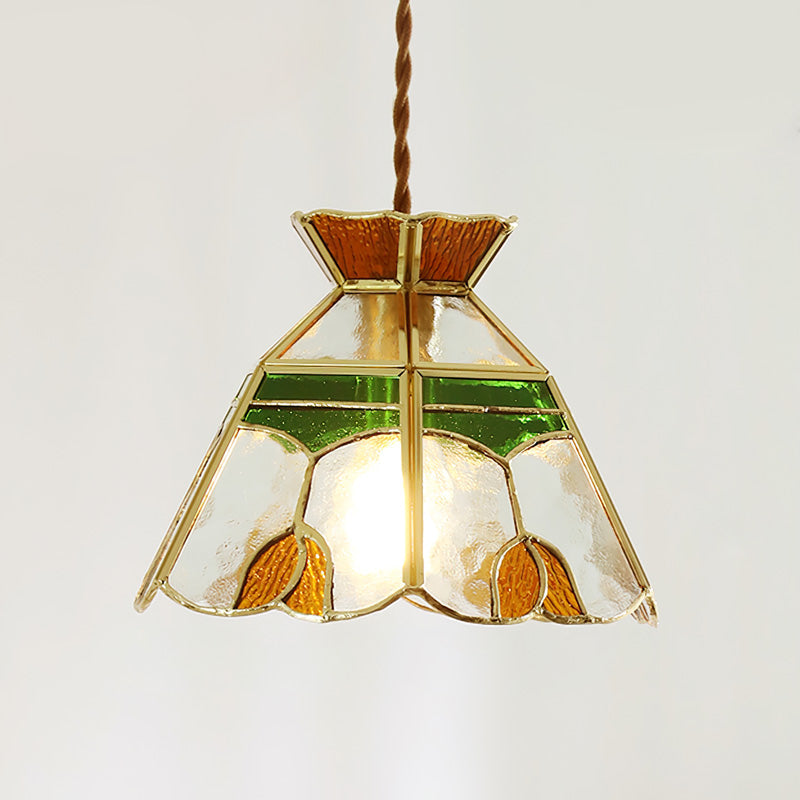 WINTHORPE CRYSTAL DRUM PENDANT