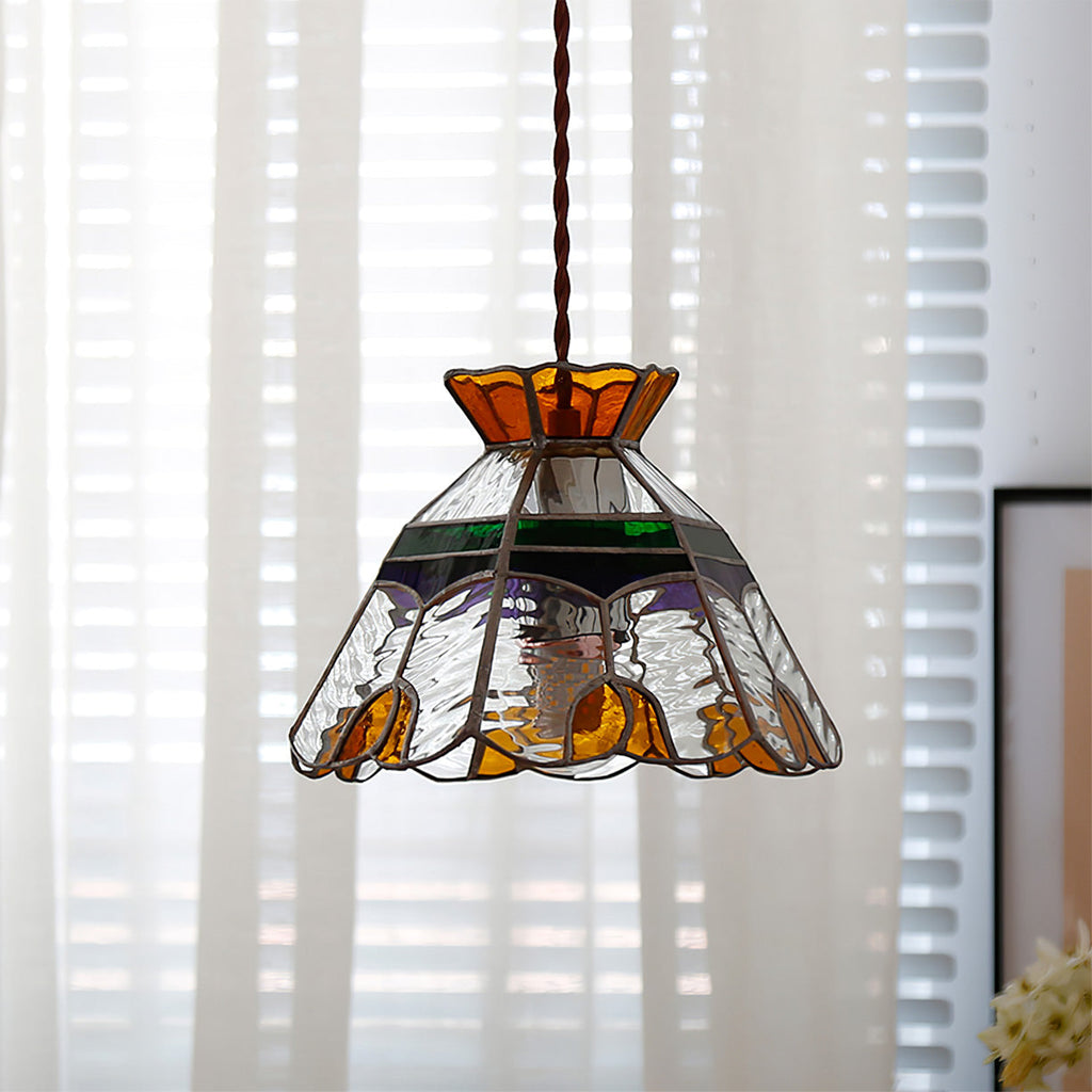 WINTHORPE CRYSTAL DRUM PENDANT