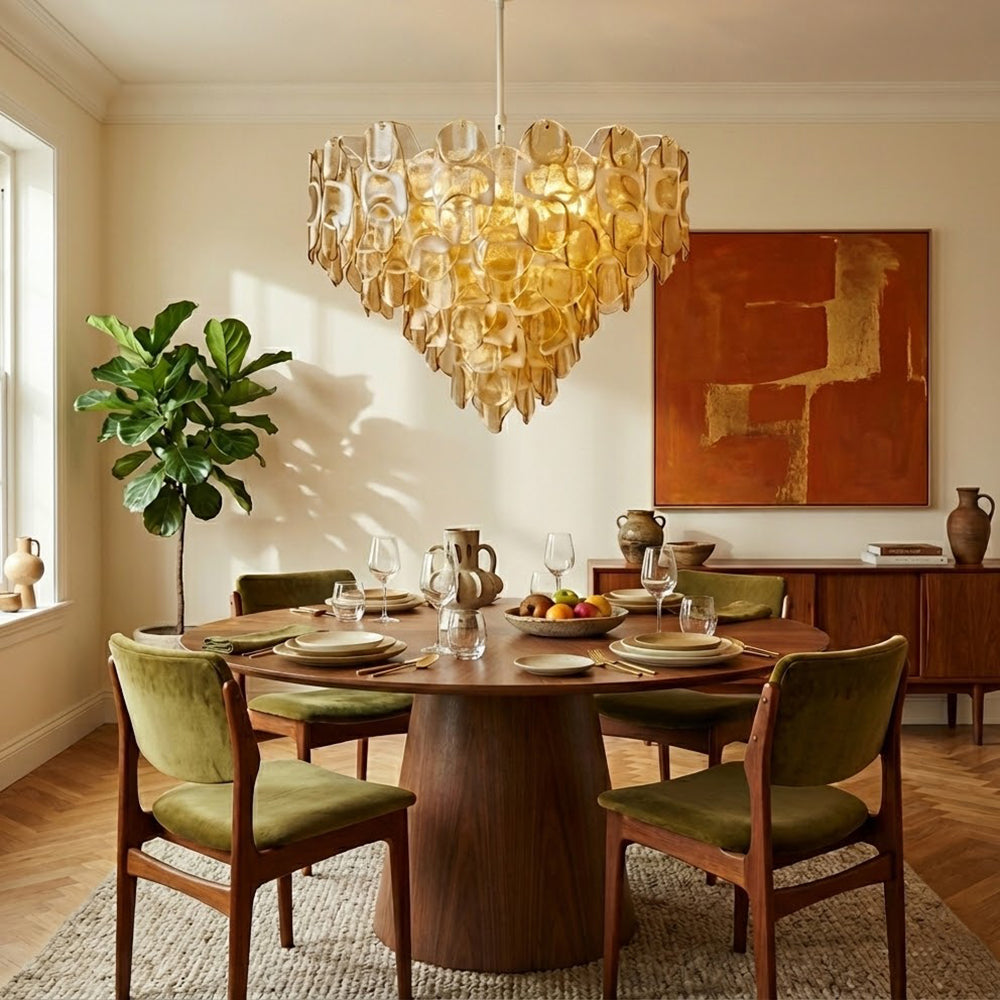 FENWICK CRYSTAL DROPLET CEILING LIGHT