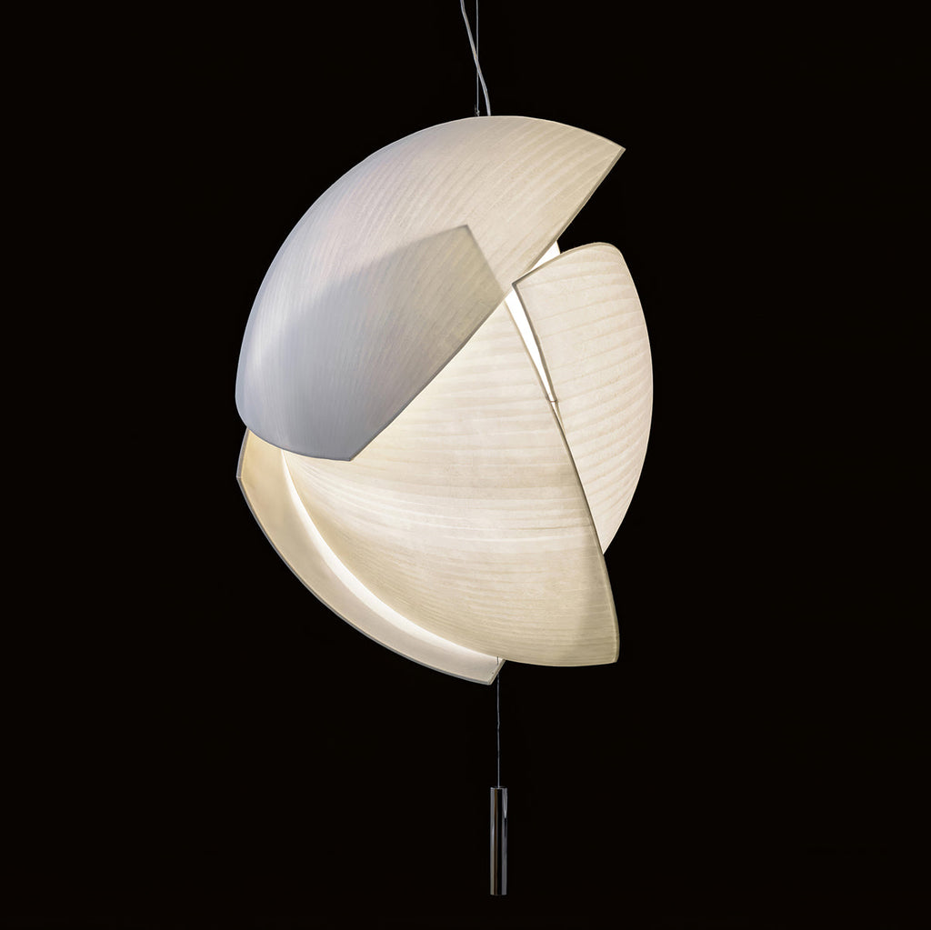 CHARLESTON SILK DRAPE PENDANT LIGHT