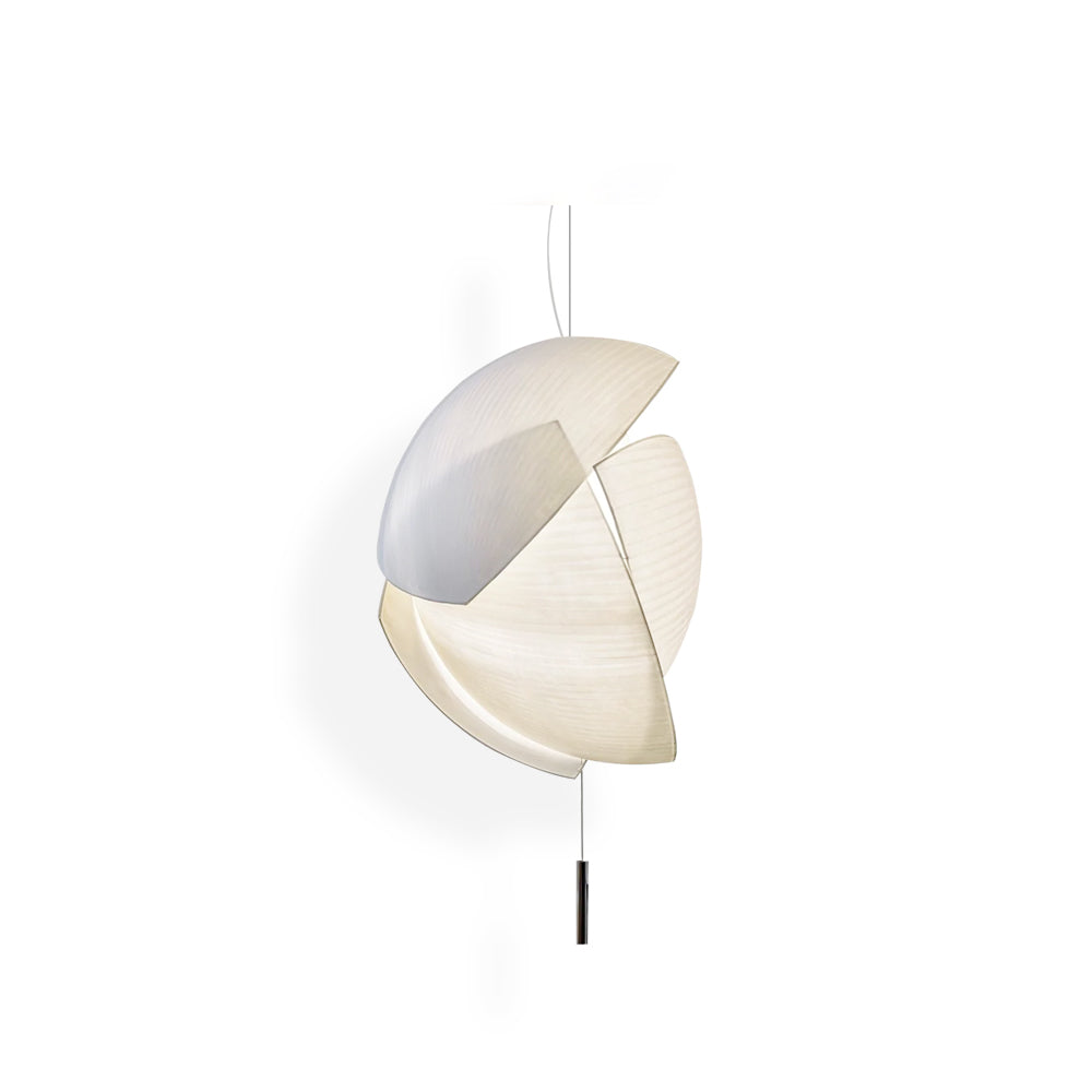 CHARLESTON SILK DRAPE PENDANT LIGHT