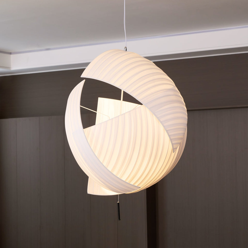 CHARLESTON SILK DRAPE PENDANT LIGHT