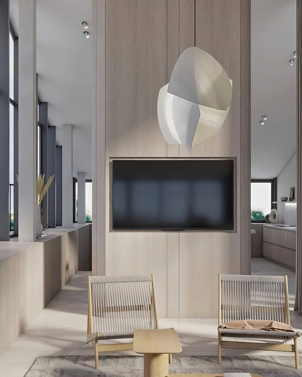 CHARLESTON SILK DRAPE PENDANT LIGHT
