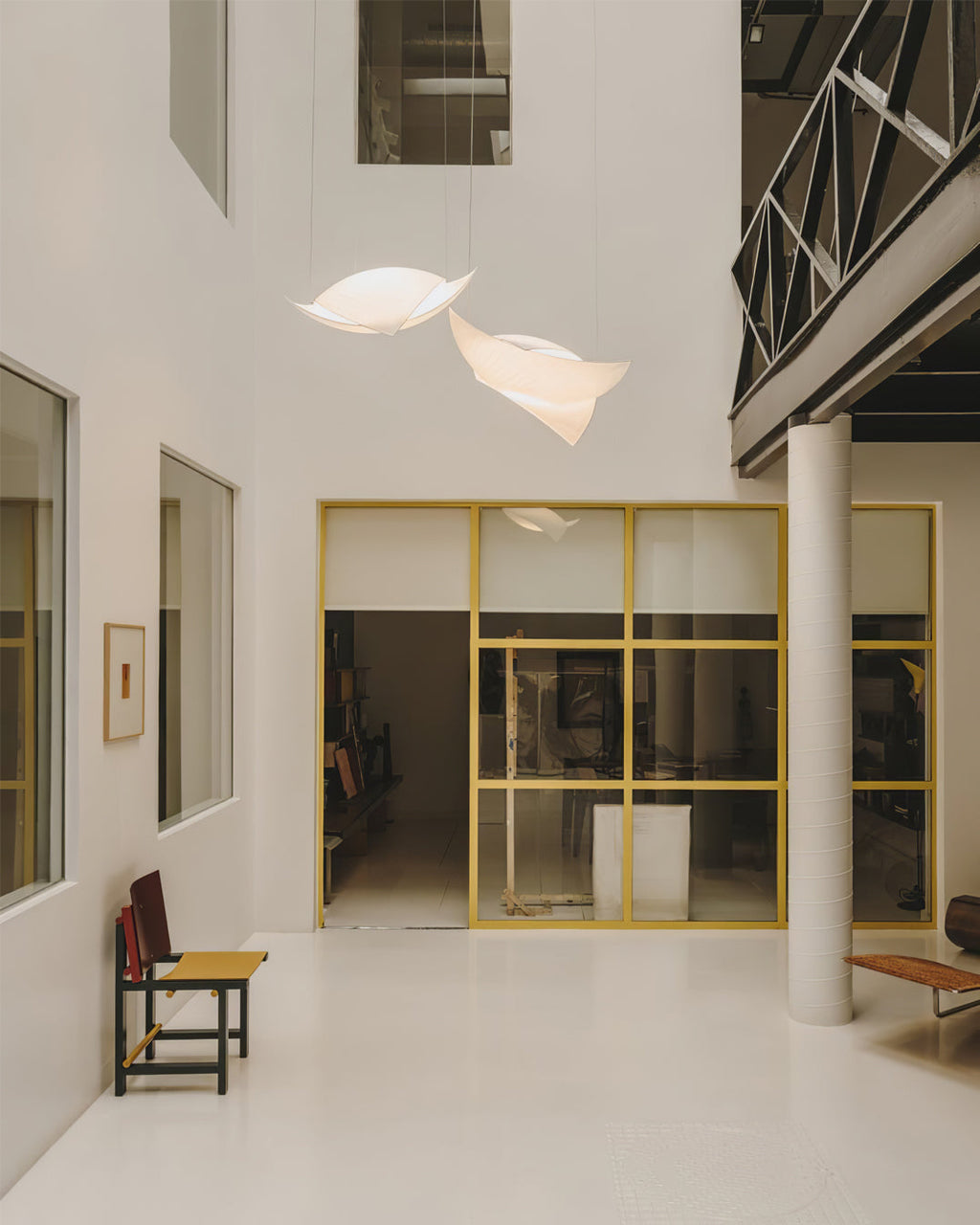 CHARLESTON SILK DRAPE PENDANT LIGHT