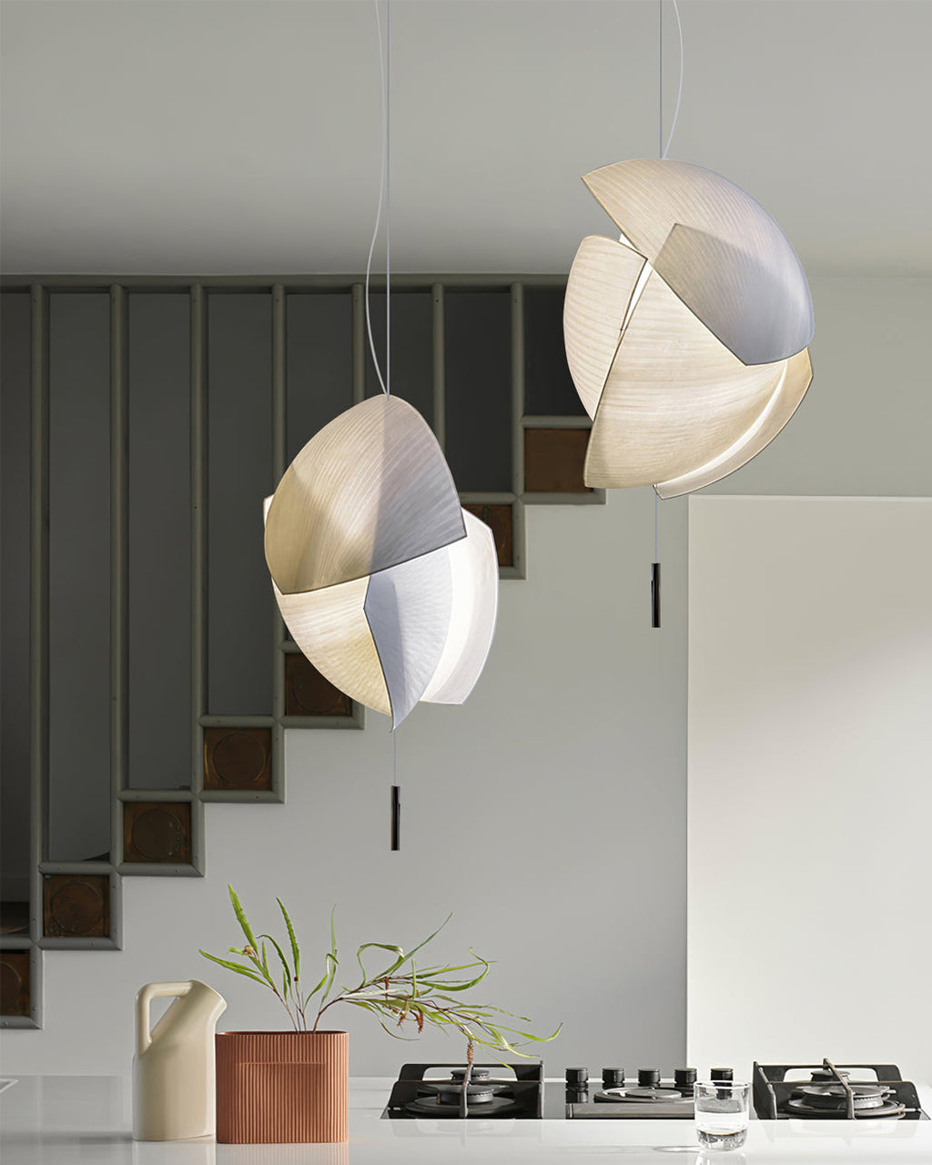 CHARLESTON SILK DRAPE PENDANT LIGHT