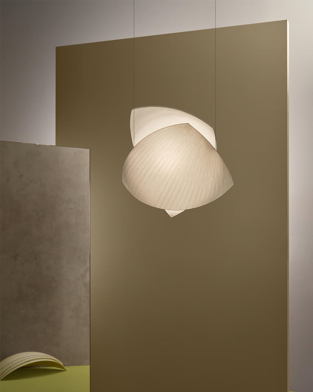 CHARLESTON SILK DRAPE PENDANT LIGHT