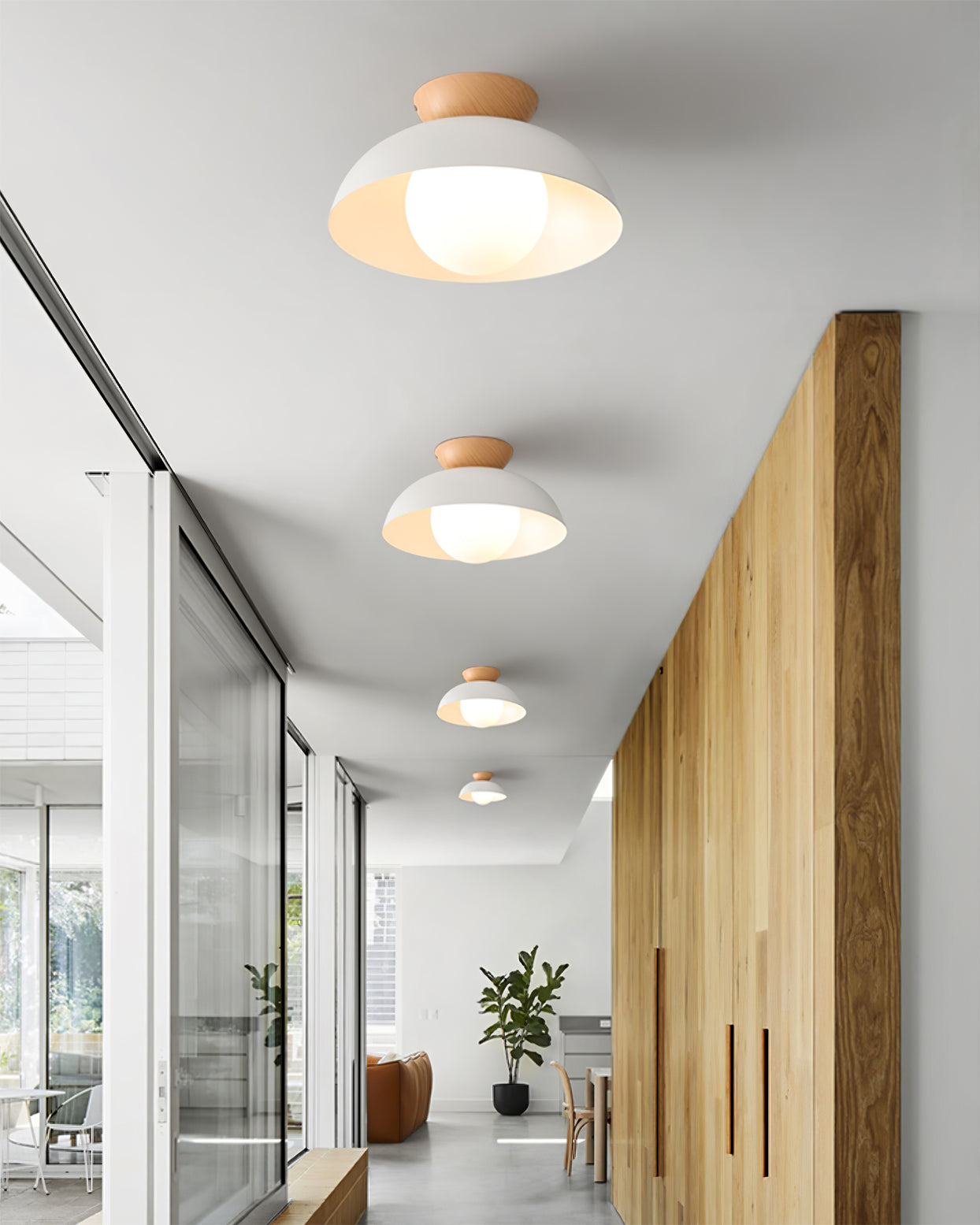 RAVENHALL WOVEN CANOPY CEILING LIGHT