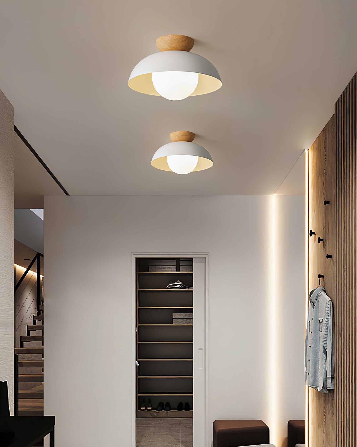 RAVENHALL WOVEN CANOPY CEILING LIGHT