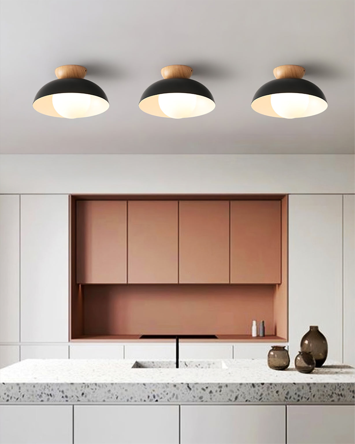 RAVENHALL WOVEN CANOPY CEILING LIGHT