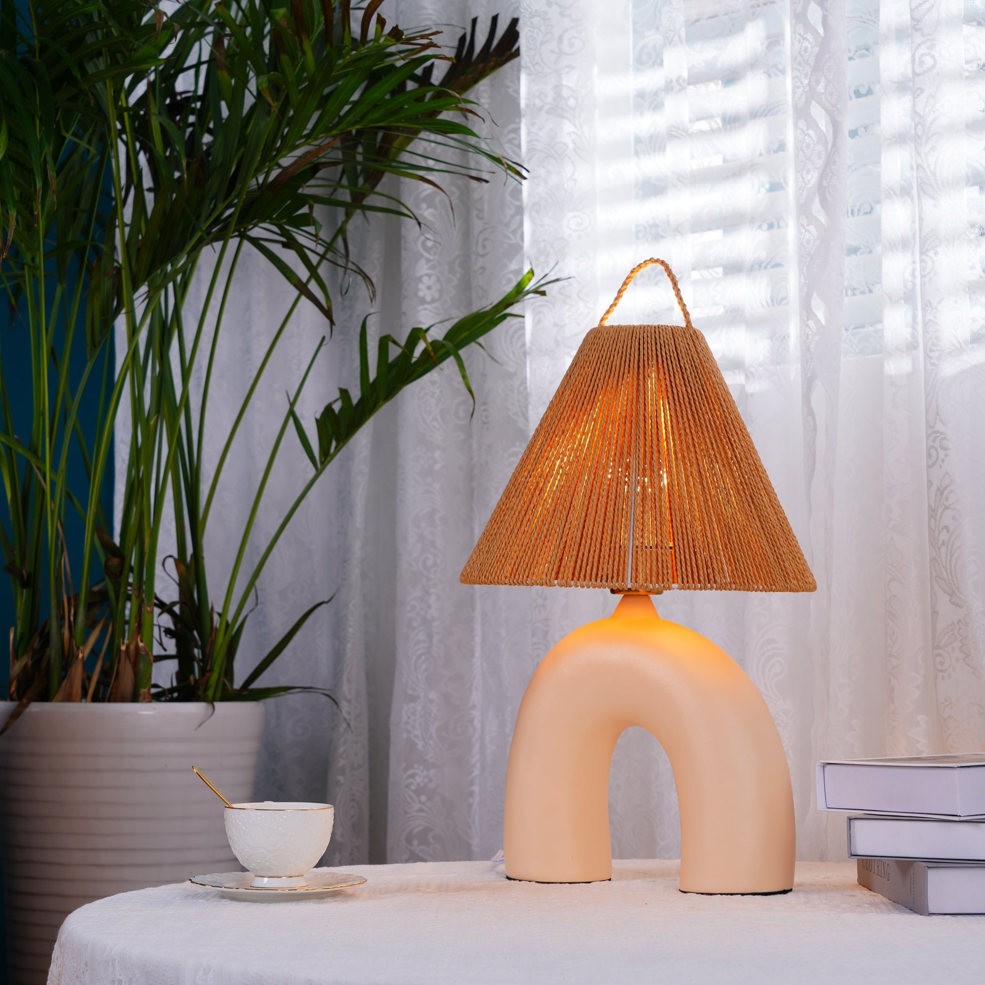 RAVENSHIRE LUMINAIRE WITH CRYSTAL ACCENTS
