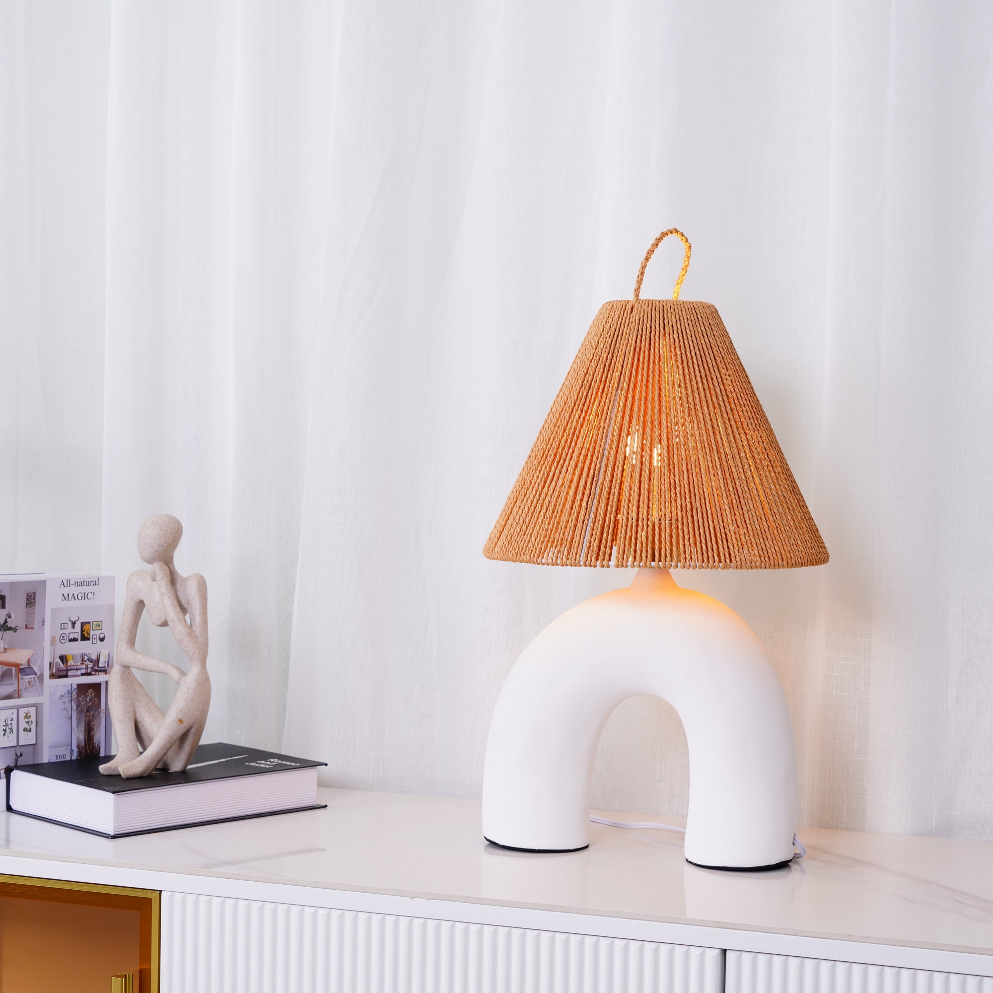 RAVENSHIRE LUMINAIRE WITH CRYSTAL ACCENTS