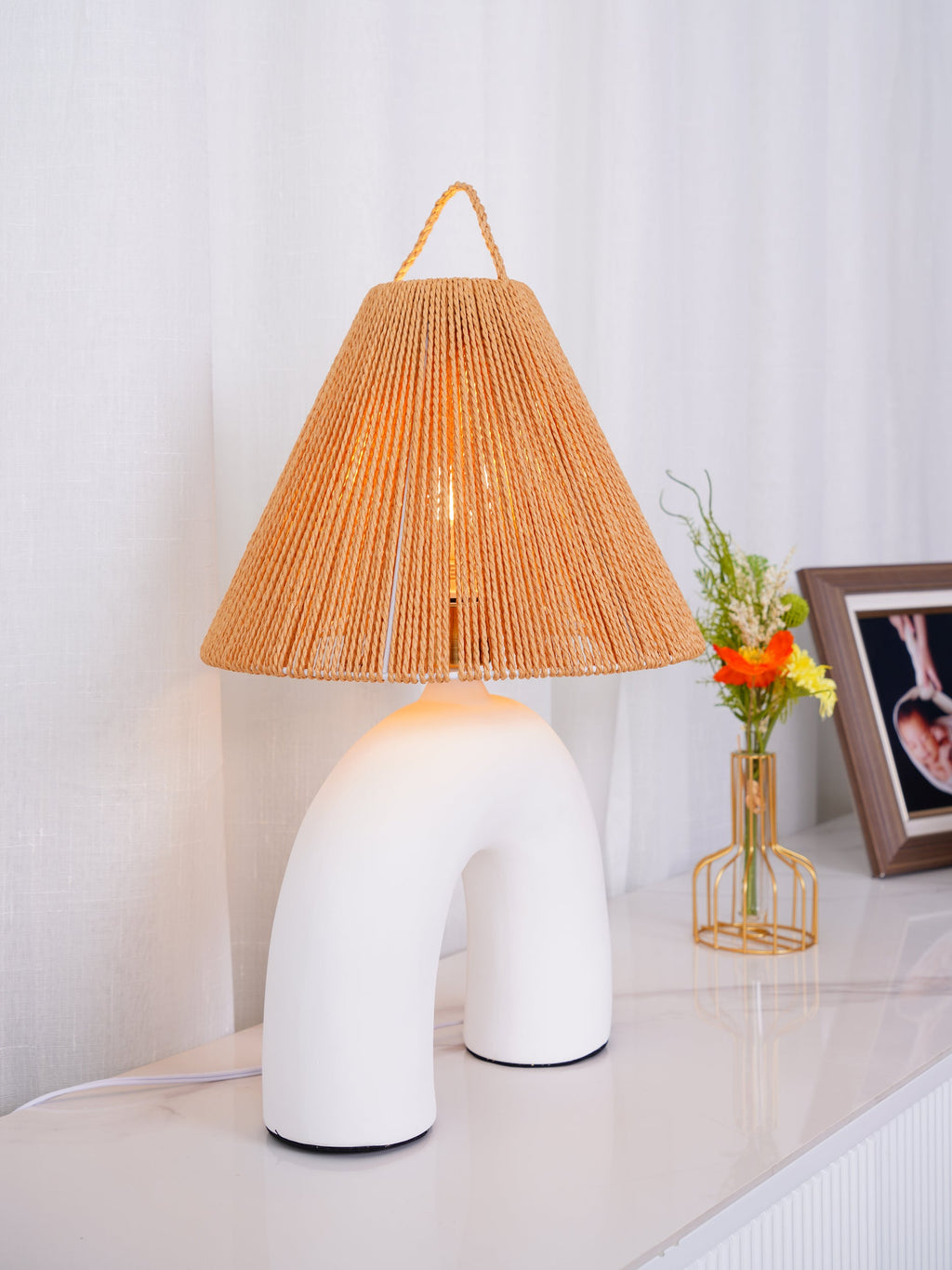 RAVENSHIRE LUMINAIRE WITH CRYSTAL ACCENTS