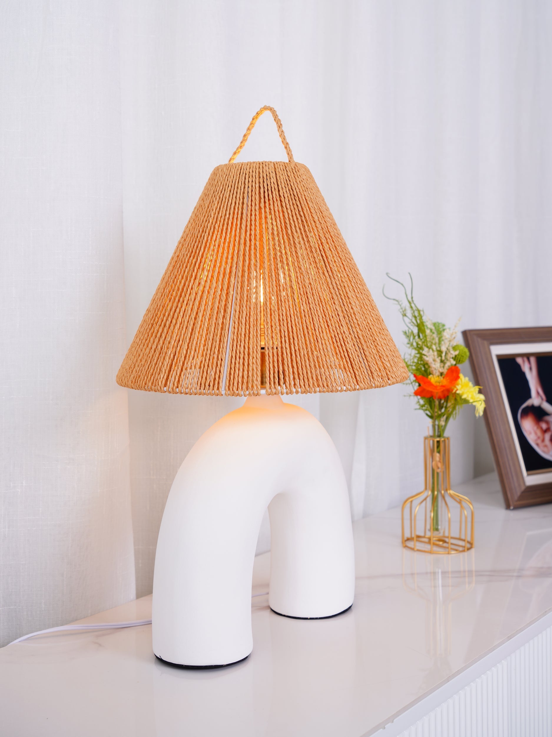 RAVENSHIRE LUMINAIRE WITH CRYSTAL ACCENTS