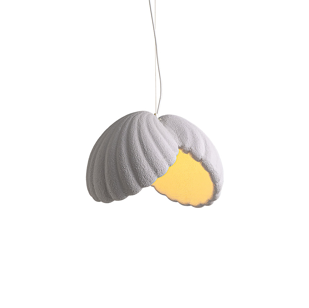 HALCYON RESIN GLOBE HANGING LAMP