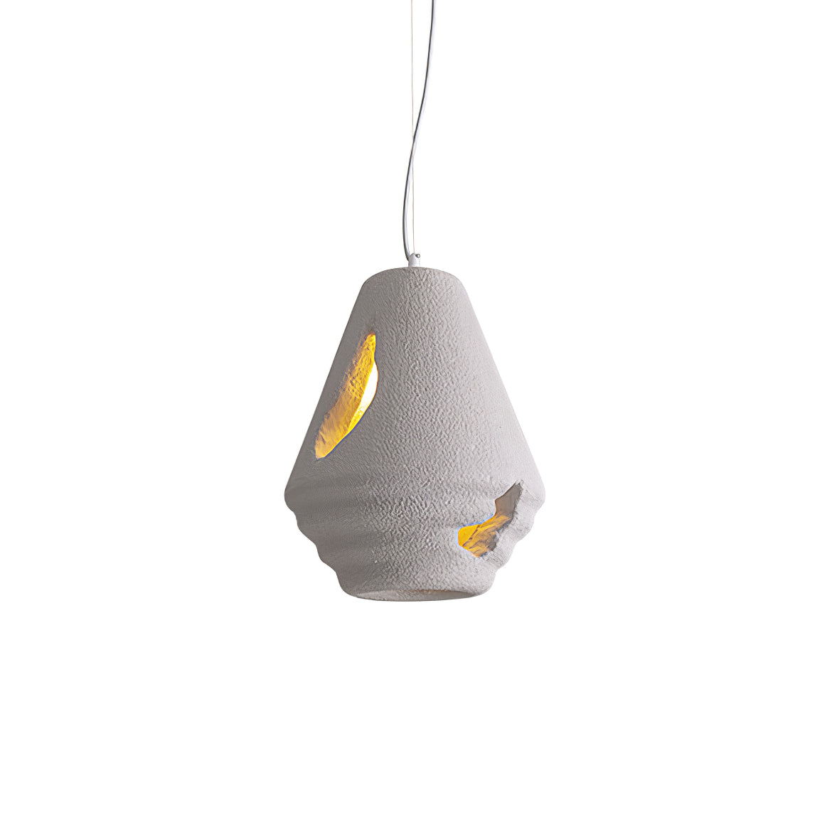 HALCYON RESIN GLOBE HANGING LAMP