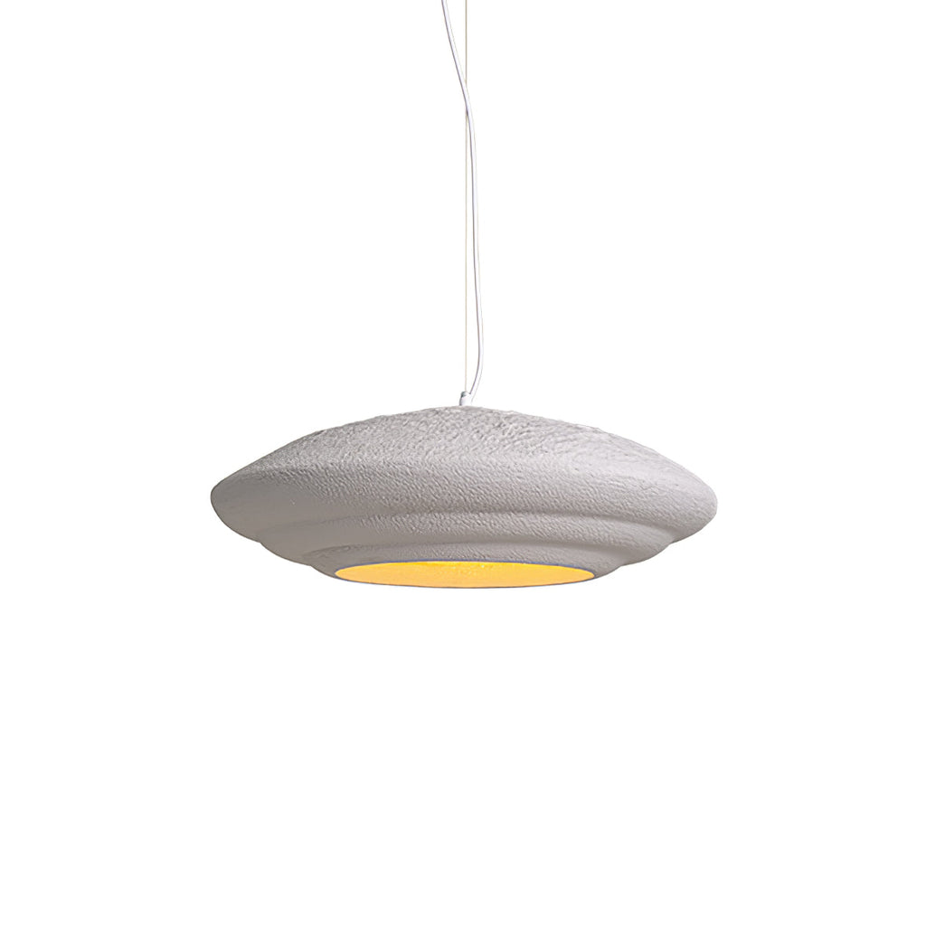 HALCYON RESIN GLOBE HANGING LAMP