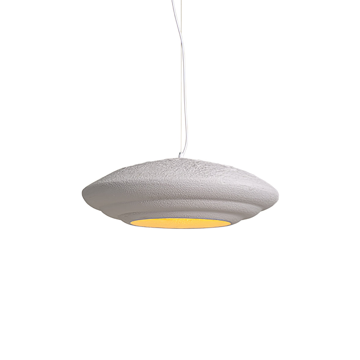 HALCYON RESIN GLOBE HANGING LAMP