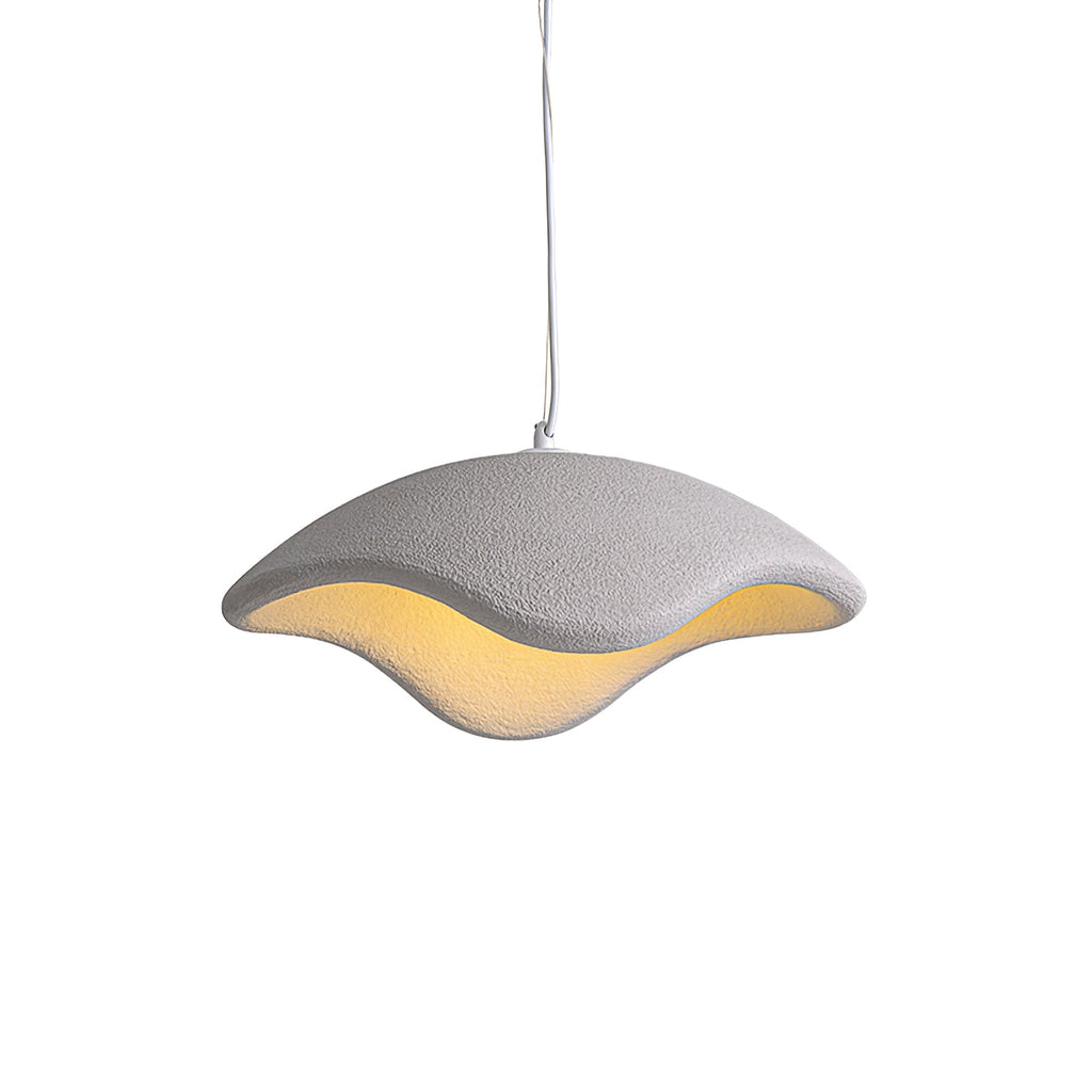 HALCYON RESIN GLOBE HANGING LAMP