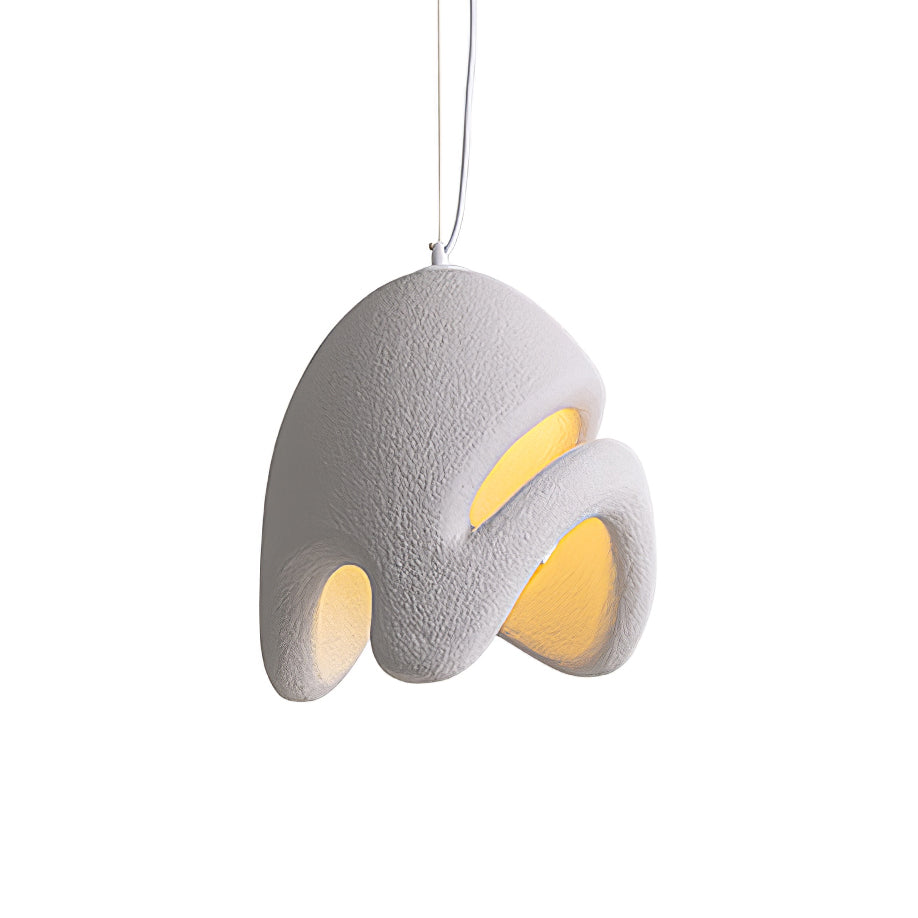 HALCYON RESIN GLOBE HANGING LAMP