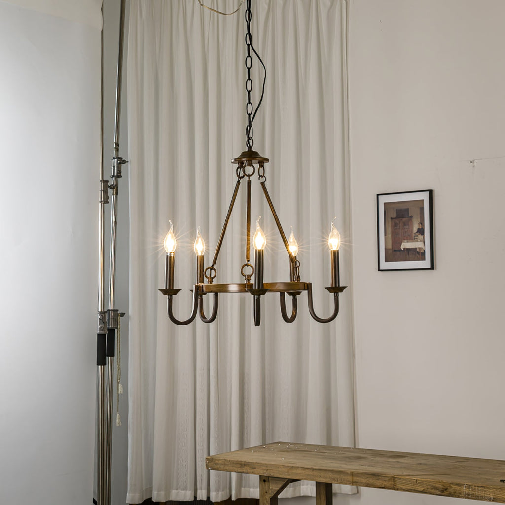 RAVENSCROFT RUSTIC WHEEL LIGHTING
