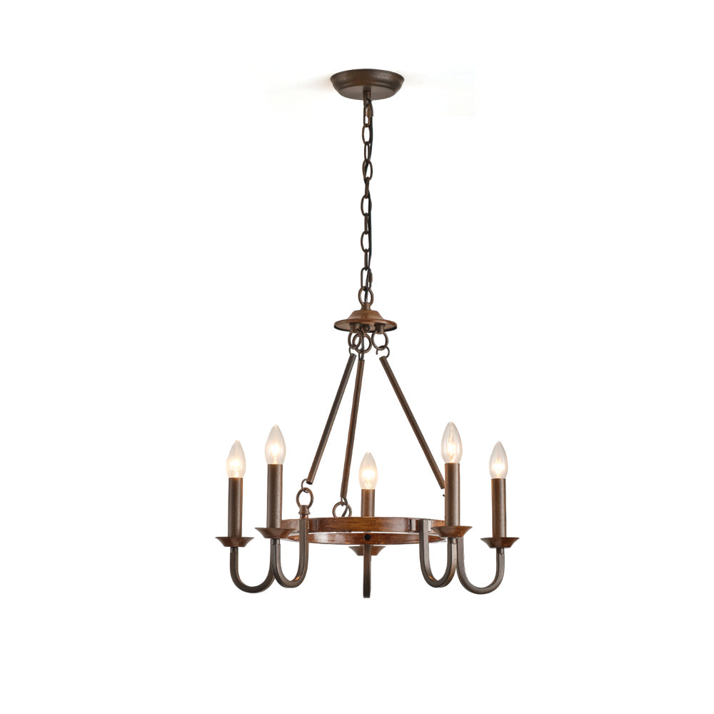 RAVENSCROFT RUSTIC WHEEL LIGHTING